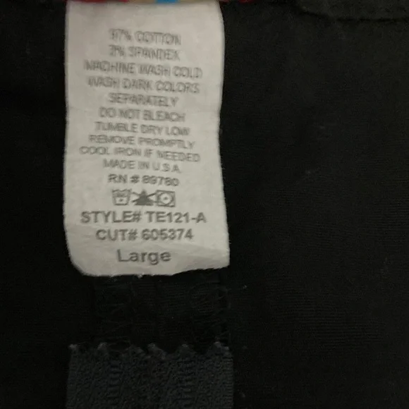 Elegant Black and Red Women's Blouse - Picture 9 of 10